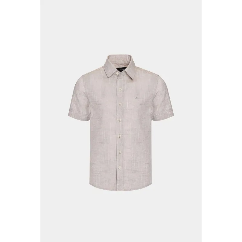 Camisa Aramis Manga Curta Infantil Flamê Bosco