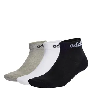 MEIA CANO MEDIO LINEAR 3P Adidas