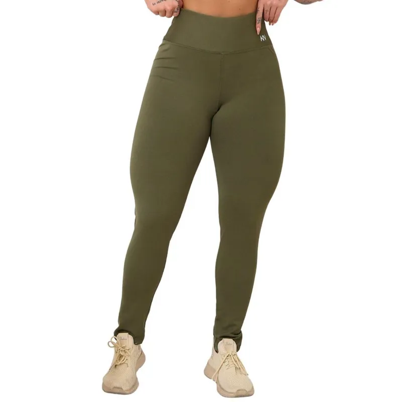 Calça Legging Skinny Cintura Alta para Treino e Academia