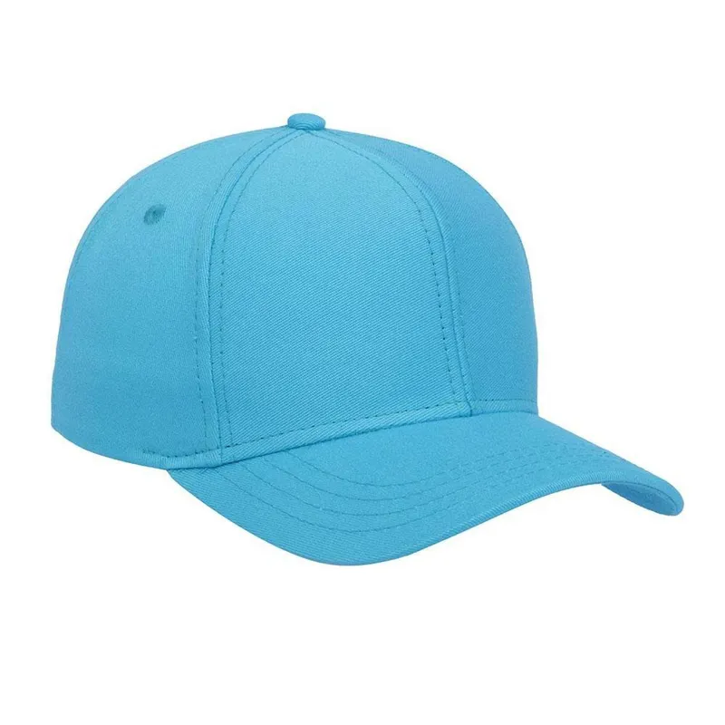 Boné Liso Básico Resina 6 Gomos Aba Curva Snapback Regulável Chapéu