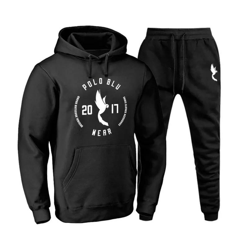 Conjunto Moletom Masculino Canguru Confortável Bolsos Capuz