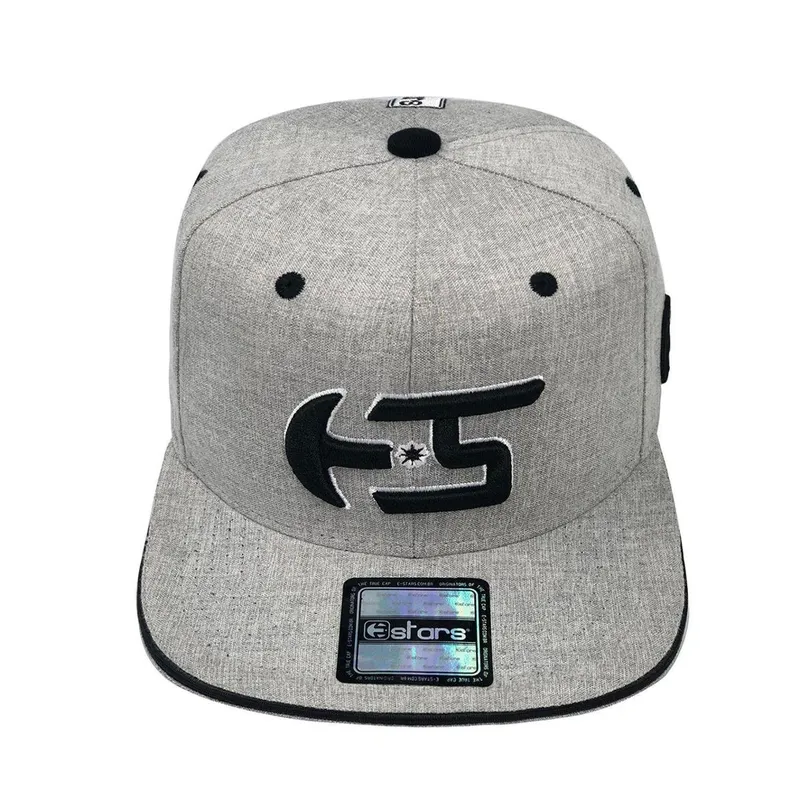 Boné Strong Aba Reta Cinza Snapback EST-201 E-STARS
