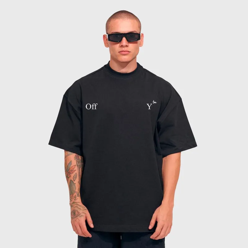 Camiseta Oversized Streetwear Off-Y Larga Street Y