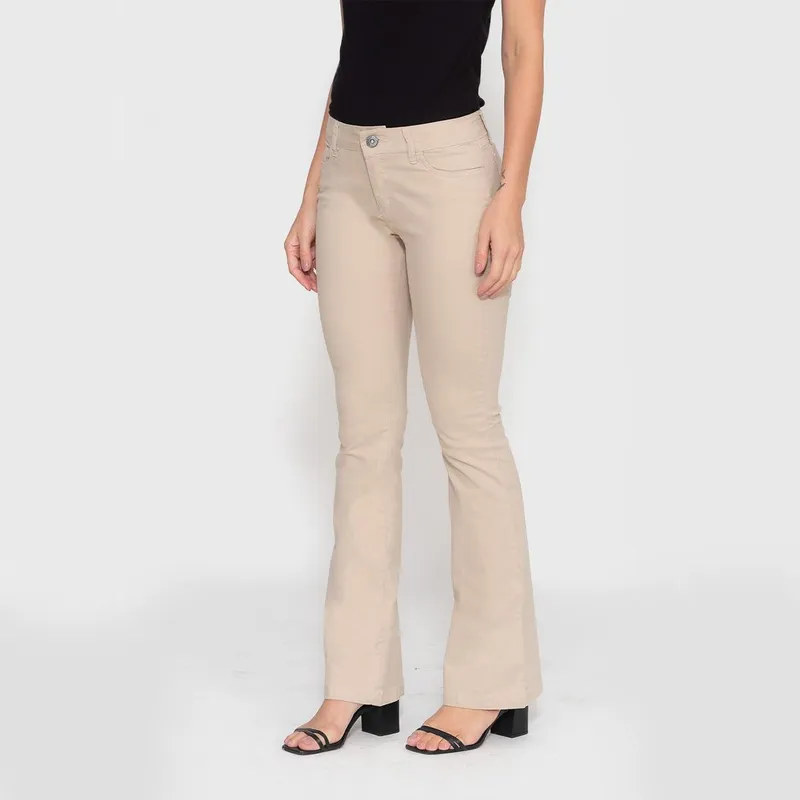 Calça Sarja Macaw Flare Julia 7825