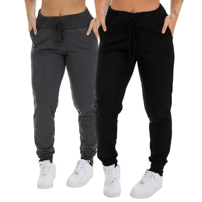 Kit 2 Calça De Moletom Com Bolso Frimarket Feminina Adulto