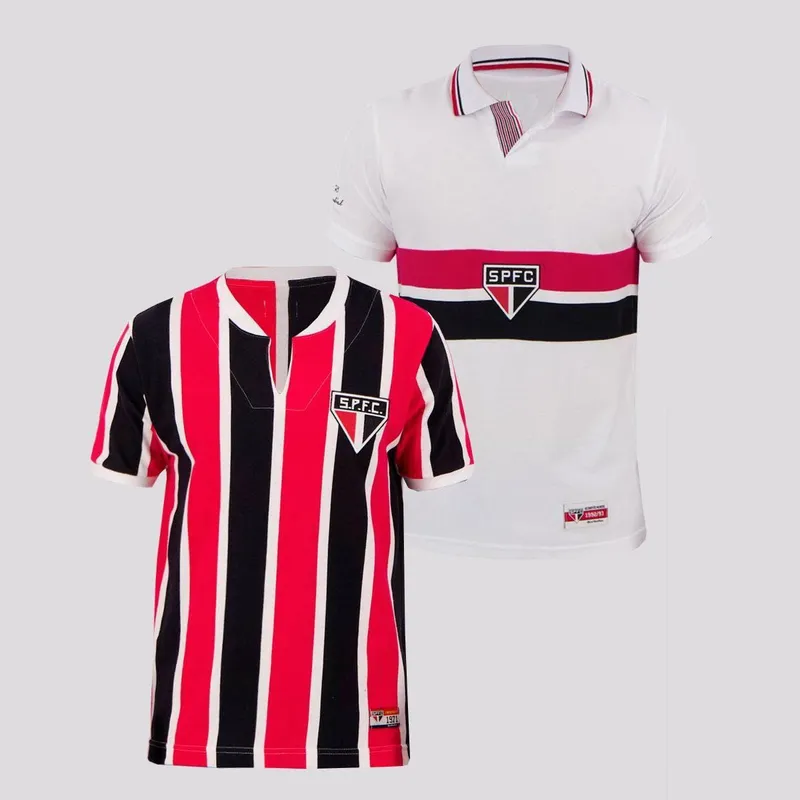 Kit Camisa São Paulo Bimundial + 1971 Paulistão