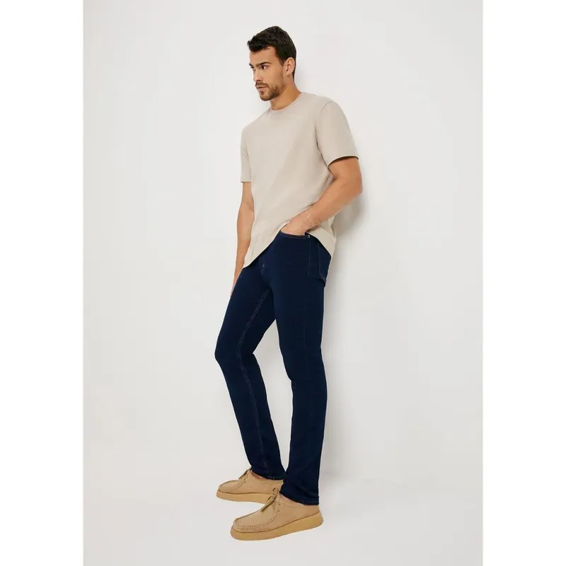 Calça Jeans Masculina Skinny Soft Touch - Azul 036