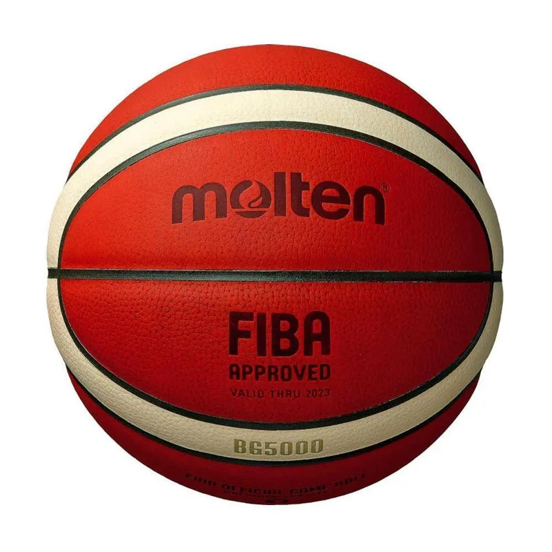 Bola Molten Basketball BG5000 em Couro FIBA Approved T7
