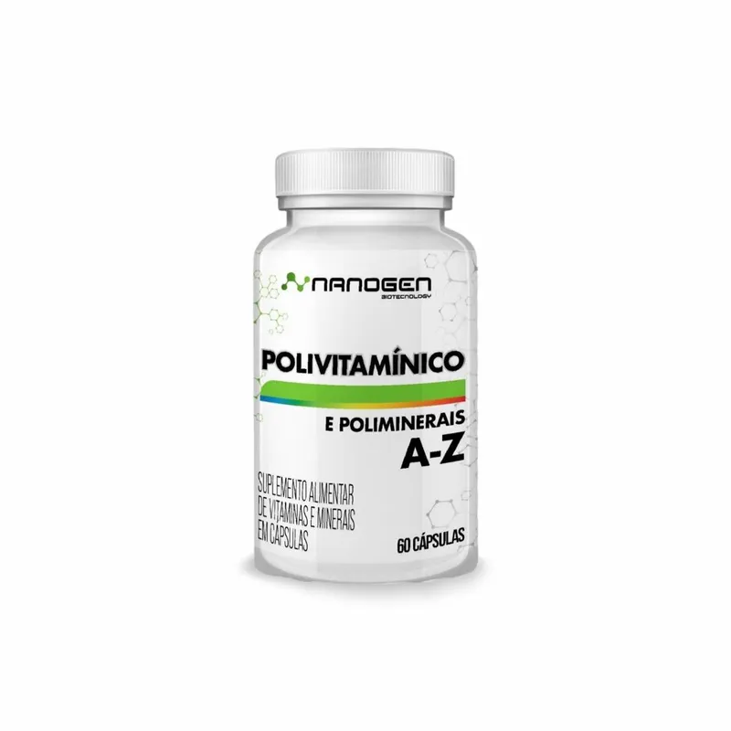 POLIVITAMINICO A-Z NANOGEN (60 CAPS)
