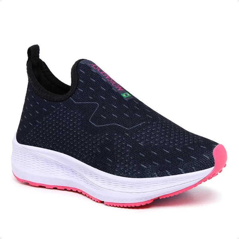 Tênis Infantil Escolar Ultra Leve Calçe Slip On Confortavel e Resistente para Escola e Dia a Dia
