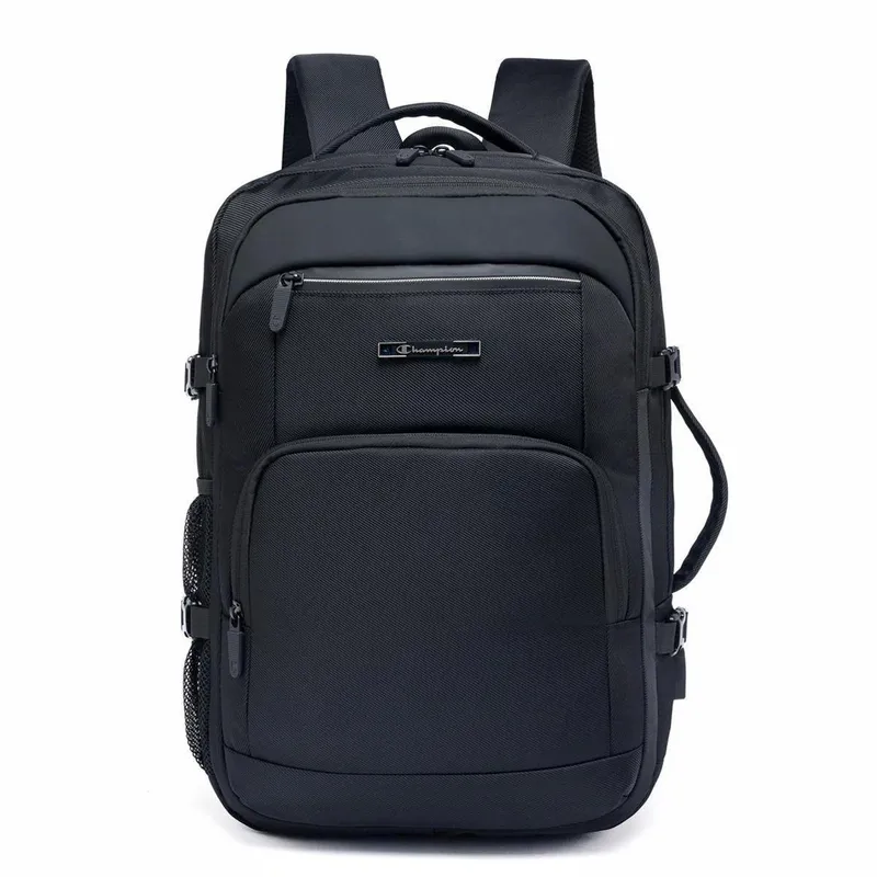 Mochila Champion Original Preta Executiva Grande Masculina