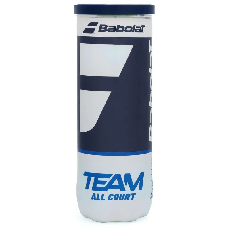 Bola de Tênis Babolat Team All Court Tubo com 3 Bolas