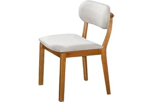 Cadeira de Jantar Encosto Curvo Estofado Assento Ergonomico - Maia (Linho Cru)