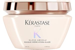 Kérastase Gloss Absolu Frizz-Glaze Cream, creme modelador antifrizz para cabelos com muito frizz, com ácido glicólico, ácido