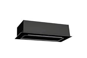 SUGGAR COIFA DE EMBUTIR 90CM 220V SLIM TOPÁZIO VIDRO PRETO PAINEL TOUCH POR GESTOS ASPIRAÇÃO PERIMETRAL TP9002PT