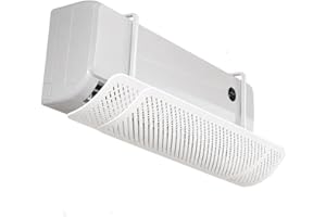 Defletor de Ar Condicionado Universal – Direcionador de Vento Ajustável 92x16cm