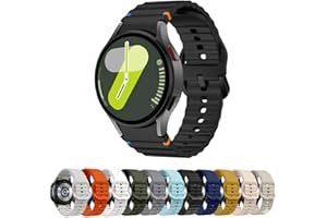 Pulseira Silicone Respirável compatível com Galaxy Watch 7 6 5 4 FE 40mm 44mm