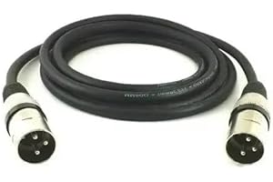 Cabo Áudio Blindado Cobre Canon Xlr Macho Xlr Macho 2m