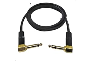 Cabo Avello P10 Stereo X P10 Stereo 1,5m - Balanceado - Blindado 90 Graus