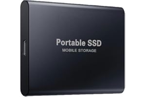 Disco rígido portátil de 500 GB/1 TB | USB 3.0, capa de metal, compatível com PS4, PC