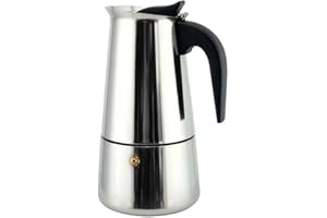 Cafeteira Italiana em Aço Inox, 6 Xícaras