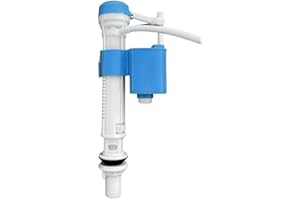 Boia Embutida Universal para Caixa Acoplada, Mecanismo de Enchimento Inteligente, Ajustável 21cm a 30cm, Anti-entupimento
