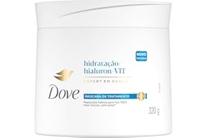 Dove Máscara de Tratamento 2 em 1 Hidratação + Hialuron-VIT 320g