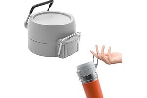 Aplicável para Garrafa Stanley Quick Flip, Tampa de Reposição Compatível com Stanley Flip e Quick Flip, Design de Abertura Rá
