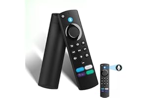 Controle Remoto Compatível com Amazon Fire TV Stick Lite, 4K e 4K Max | Bluetooth, Alexa Integrada, Atalhos Netflix Prime Vid