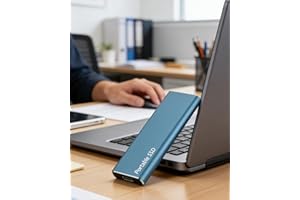 Disco rígido externo portátil de 500 GB, expansão de armazenamento de disco rígido de alta velocidade para PC e laptop