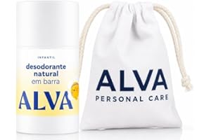 Desodorante em barra infantil Camomila Vegano 33g com Bag Kids Natural Sem Alumínio