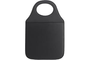 Lixeira Automotiva Couro Ecológico Para Carro Porta Lixo Câmbio Universal Reforçada Organizador Veicular Resistente Fácil Lim