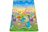Tapete Infantil Térmico Dobrável 1,8x1,2m, Tapete de Atividades para Bebê e Criança, Estampa Dinossauro Colorido, Macio, Impe