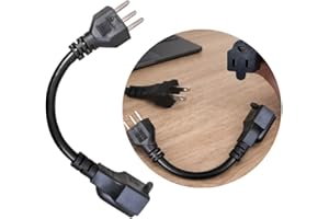Adaptador Tomada Americana Pino Chato Plug 20A Brasil Bivolt Alta Potência Seguro