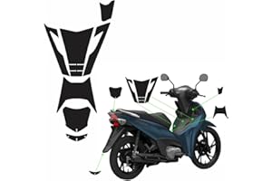 Superart Graphic, ADESIVO PROTETOR DA BIZ 2025 - PRETO FOSCO