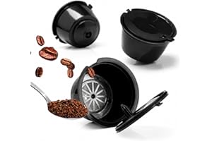 Kit 3 Cápsulas Reutilizáveis Compatível Cafeteiras Nespresso, Fabricadas em Plástico PP e Aço Inox, Reutilizáveis e Laváveis,