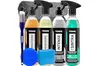 Kit hidratante Restaurador de Couro Hidracouro Higicouro Apc Sintra fast Revitalizador de pasticos Intense 500 ml Vonixx