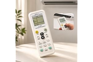 Controle Ar Condicionado Universal — Controle Remoto Compatível Com Todos Os Modelos — Qualidade Premium Loreal Shop