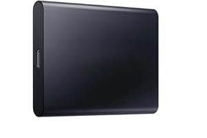 SSD externo portátil ultrafino, armazenamento de dados de alta velocidade, grande capacidade de 4 TB para laptop e PC
