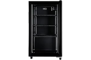 Frigobar Expositor Vertical Hq 85fbpv1 Preto 85l 127v