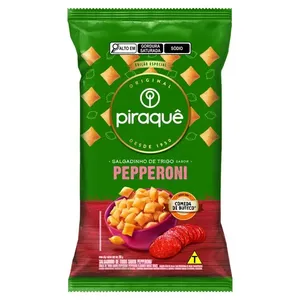 Salgadinho Piraquê Comida di Buteco Sabor Pepperoni 50g