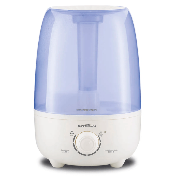 Umidificador de Ar Britânia Desligamento Automático 4,8 Litros Azul BUD04B Bivolt