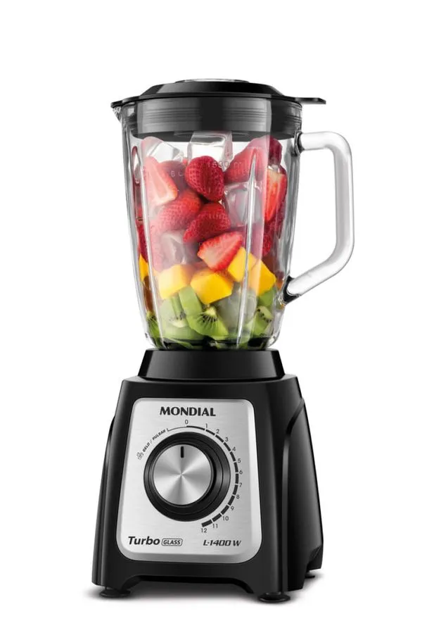 Liquidificador Mondial Turbo Glass L-1400-GI 110