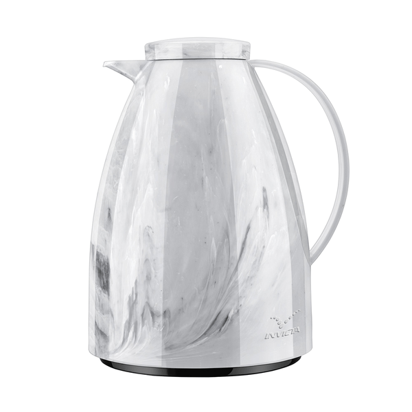 Bule Térmico Viena Mármore Branco Carrara, 750ml - 396511