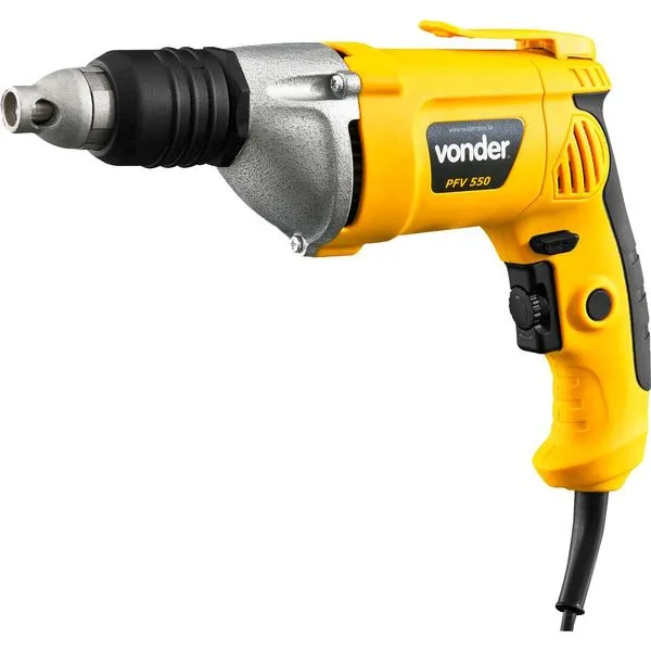 Parafusadeira Vonder, 0 - 4.000 rpm, Reversível, 1.3 kgf/m - PFV 550 220V