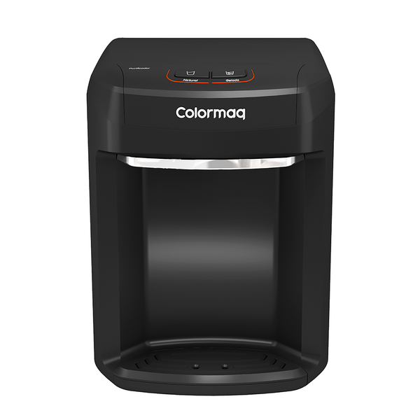 Purificador de Água Colormaq, Compressor, 8 Níveis de Temperatura, Grafito - CPUHEVABAN 110V