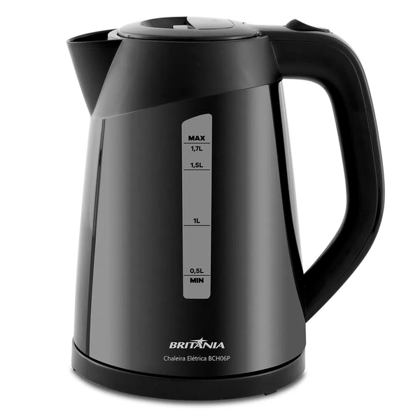 Chaleira Elétrica Britânia 1,7 litros Preto BCH6P 220V