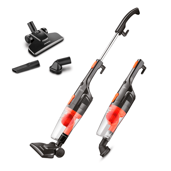 Aspirador de Pó Mondial 1.3L 1000W Turbo Cycle Preto/Laranja AP-35 110V