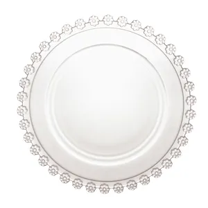 Sousplat Daisy, Cristal, 32cm - 28796