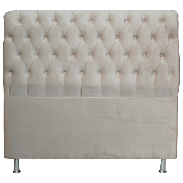 Cabeceira de Cama, Espuma D18 e D23, 162cm, Tecido Sintético - Star Pérola